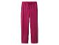 Pantalon de pyjama long couleur framboise avec cordon de serrage à la taille.