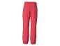 Pantalon rouge pour enfant avec taille élastique et chevilles resserrées, vue arrière