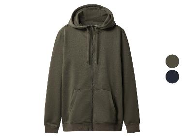 Sweat Zippé Capuche Homme LIDL Jaune - Taille XL, Style Vintage