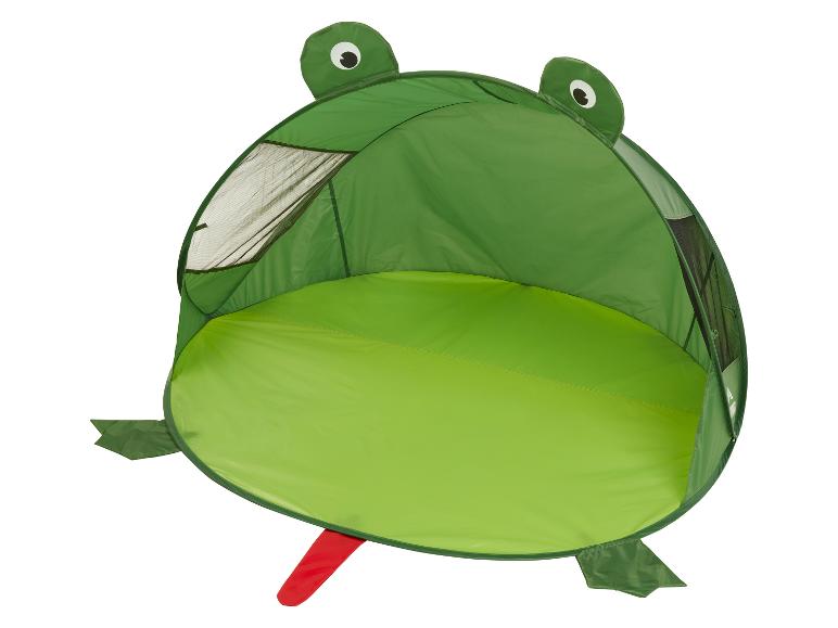 Tente enfant pliable en forme de grenouille.
