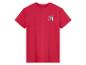 T-shirt rouge à manches courtes avec imprimé surf.