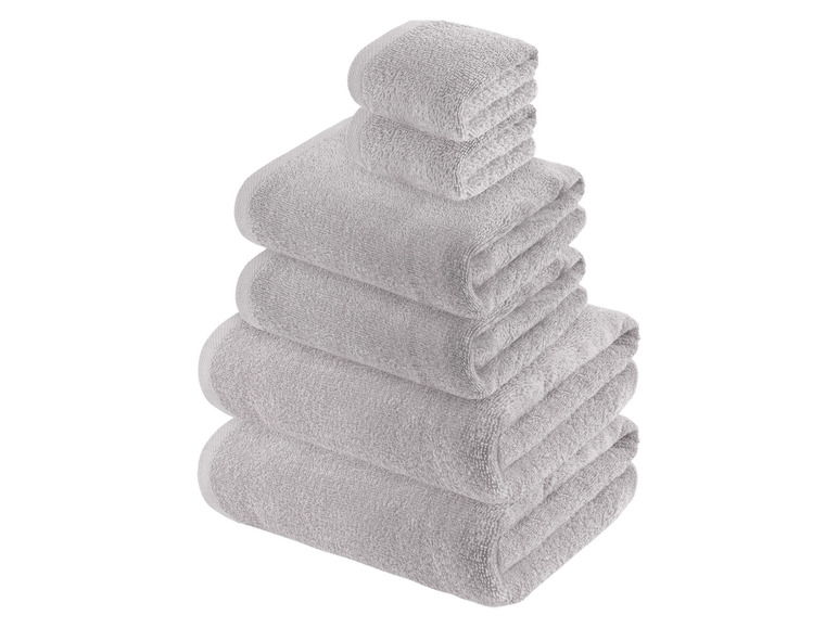 Aller en mode plein écran : LIVARNO home Set de 6 serviettes en éponge - Image 18