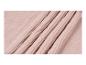 Tissu en mousseline de coton rose froissé