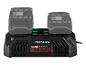 Chargeur Parkside pour deux batteries 2x4.5Ah max.
