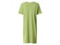 Robe longue vert lime à manches courtes, vue de dos