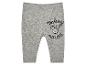 Leggings grises pour bébé avec un imprimé Mickey Mouse.