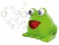 Bulleuse grenouille produisant des bulles colorées.