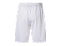 Short de basket-ball blanc.