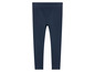 Un pantalon thermique bleu marine.