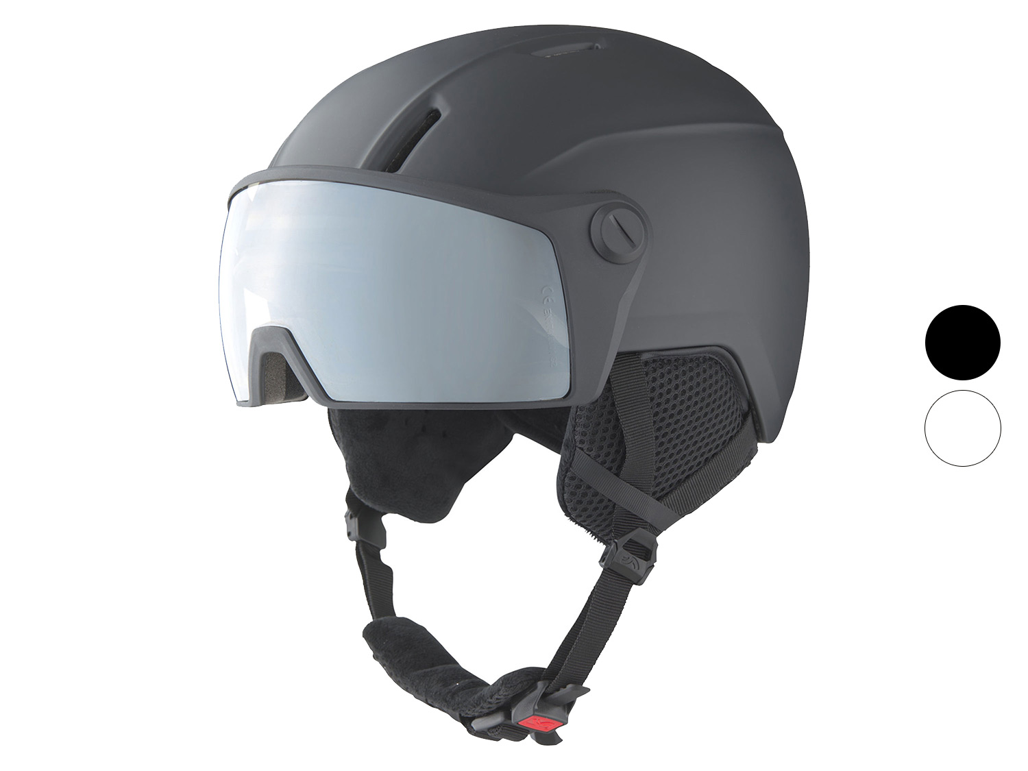 CRIVIT Casque de ski et de snowboard pour enfants avec visière auto-teintée