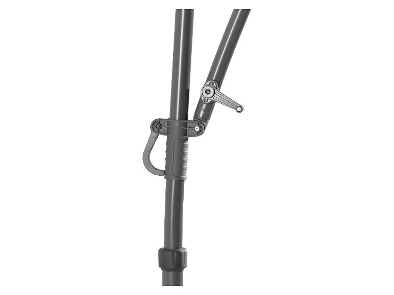 Mécanisme d'inclinaison de parasol de jardin gris