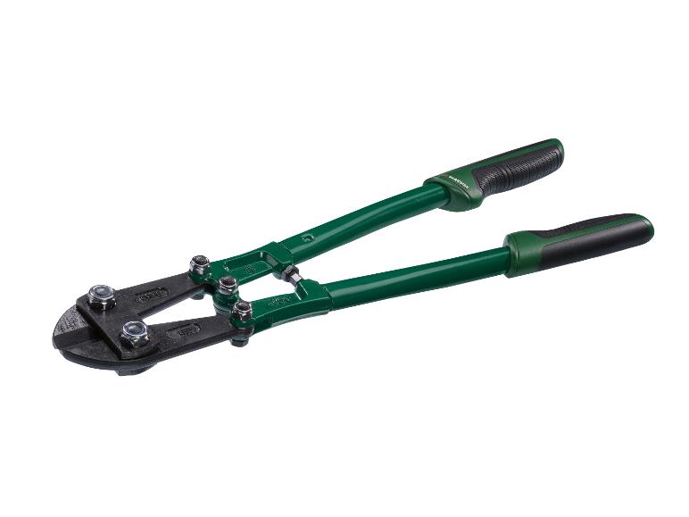 Coupe-boulons vert et noir avec poignées ergonomiques