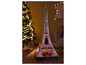 Un puzzle 3D de la Tour Eiffel avec éclairage.