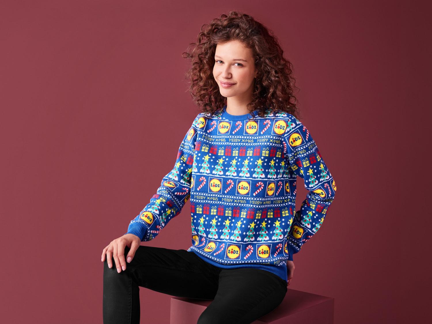 Arrivage pull de Noël Lidl 2025 en promo catalogue