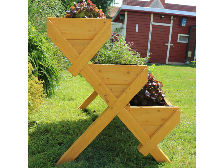 Aller en mode plein écran : HABAU Potager en bois sur pieds »Trio« - Image 12