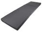 Matelas pliable gris foncé, idéal pour invités ou camping.