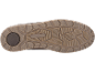Gros plan d'une semelle de chaussure avec motif texturé et indications de taille (US 8, UK 7.5, EUR 41).