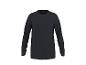 T-shirt noir à manches longues pour homme