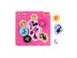 Puzzle en bois de Minnie Mouse avec des personnages de Trefl.