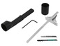Lames de scie, rail de guidage et accessoires Parkside pour une scie sauteuse.