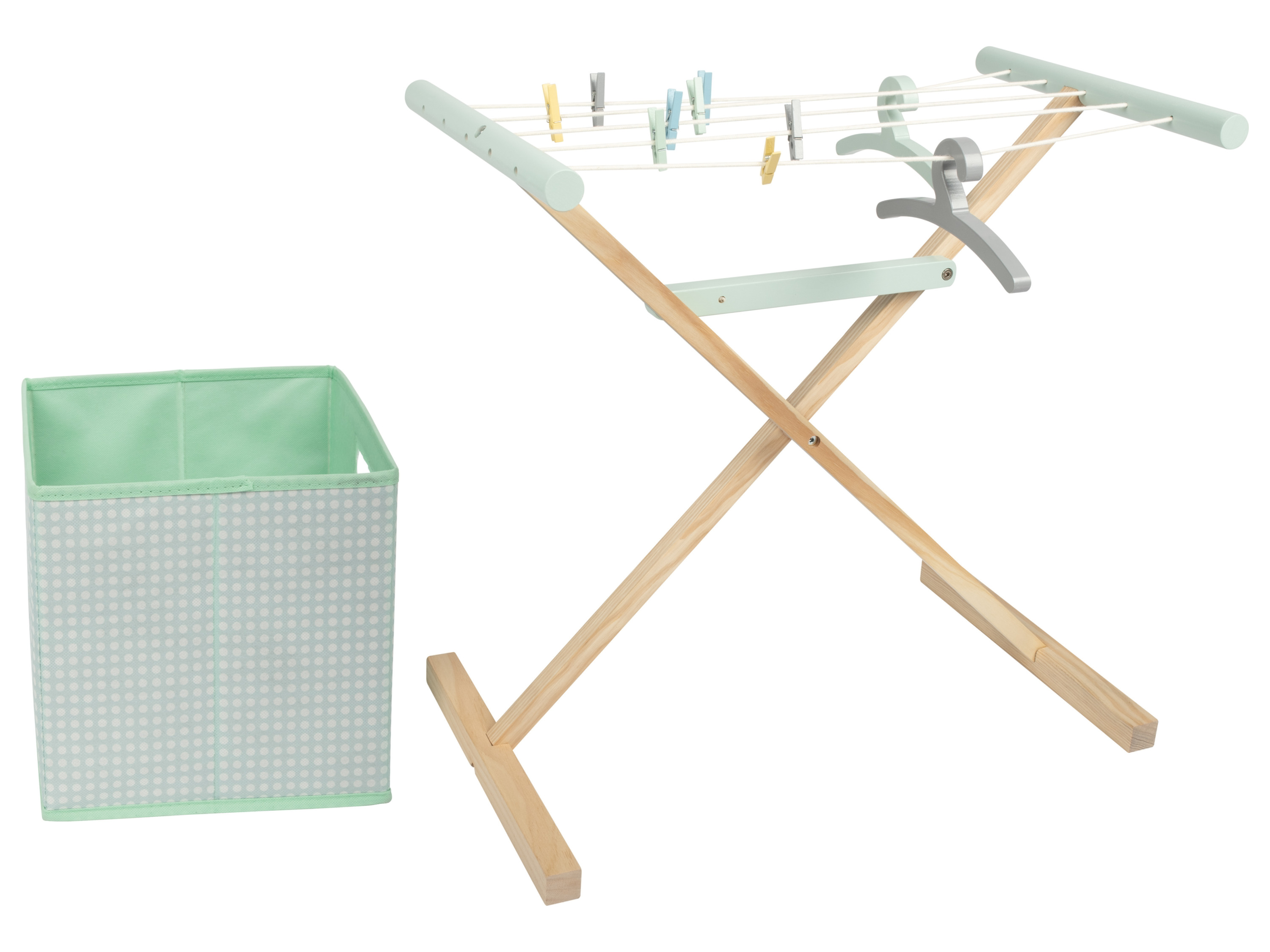 Playtive Set de ménage, planche à repasser ou étendoir à linge (étendoir à linge)