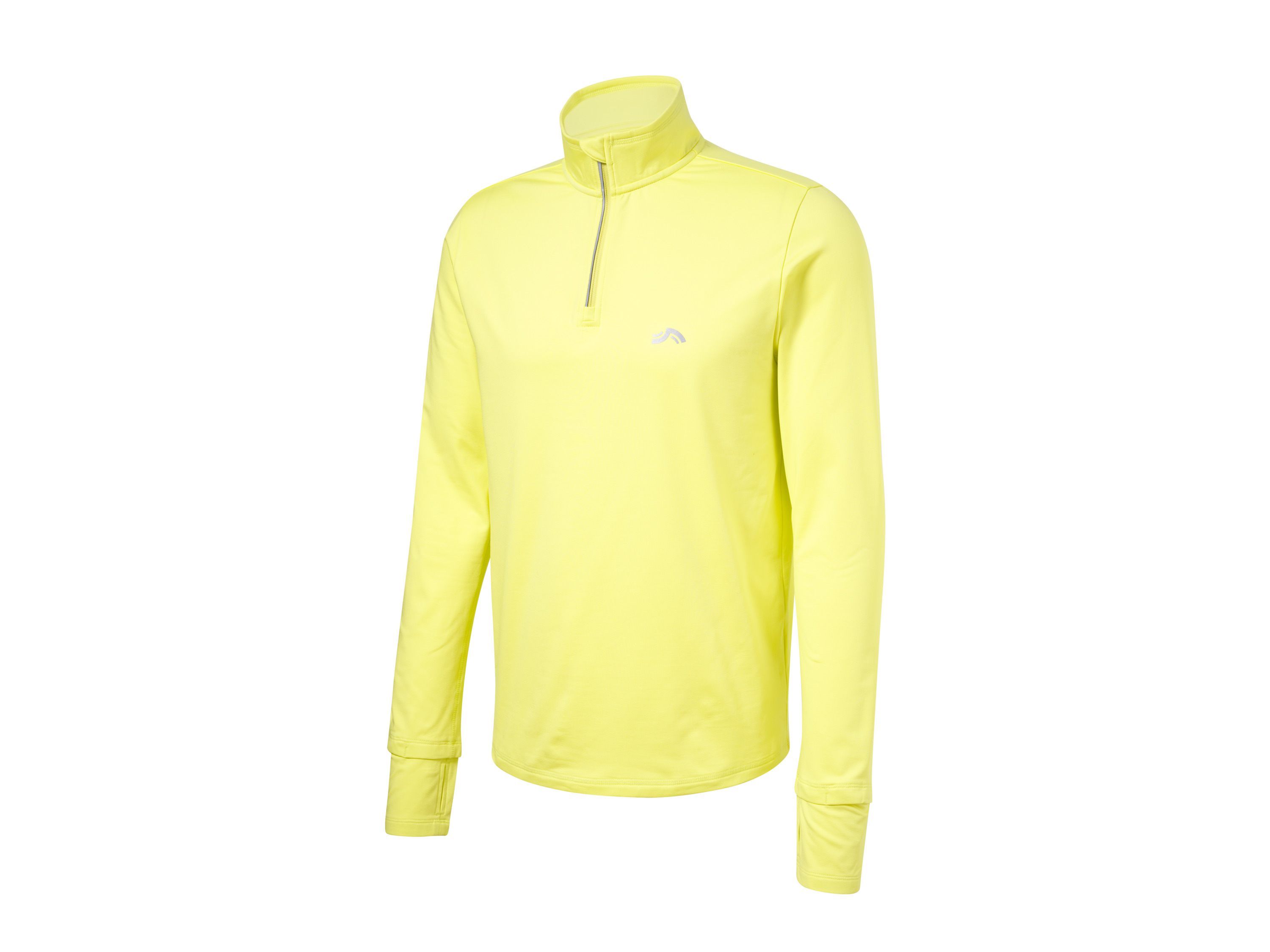 CRIVIT T-shirt technique à manches longues homme (S, vert)