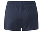 Shorts en coton bleu marine pour femmes.