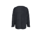 Sweat-shirt gris foncé à manches longues, vue de dos