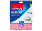Un torchon Viled a en microfibre rose avec un motif floral.