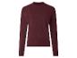 Pull bordeaux à col montant pour femme
