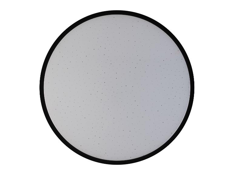 Plafonnier LED rond avec effet ciel étoilé
