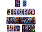 Jeu de cartes sur le thème des Transformers, incluant des cartes Flip et divers personnages.
