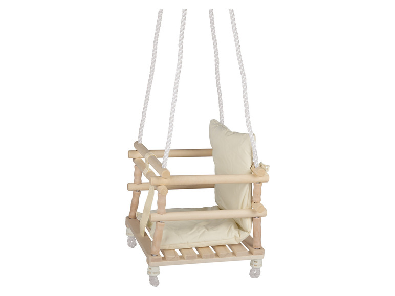 Aller en mode plein écran : Playtive Balançoire en bois avec siège de sécurité bébé - Image 4