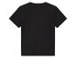 T-shirt noir à manches courtes, vue arrière.