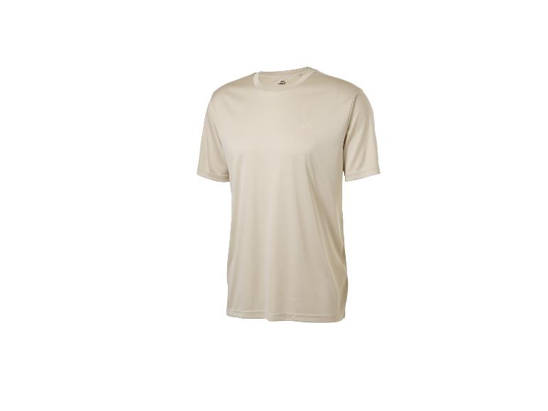 T-shirt de sport Crivit à manches courtes pour homme en beige clair