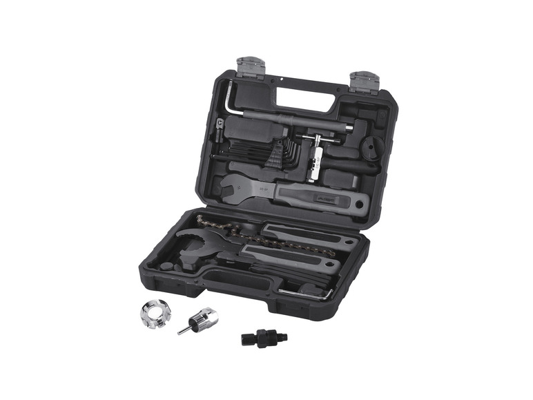 Aller en mode plein écran : CRIVIT Set d'outils pour vélo avec boîte, 20 pièces - Image 4
