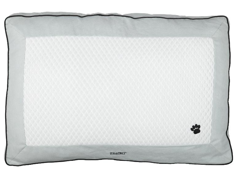 Coussin pour chien ZooFari gris clair.