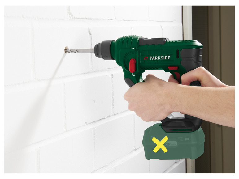 Aller en mode plein écran : PARKSIDE® Marteau perforateur sans fil PABH 20-Li D4, 20 V - Image 4