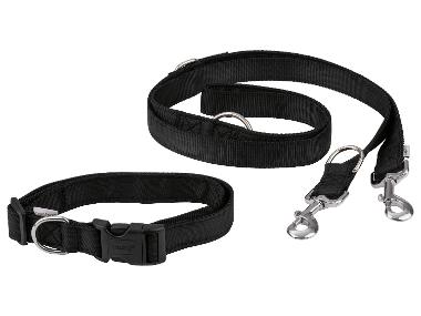 ZOOFARI® Laisse ou Collier avec laisse pour chien (set collier et laisse)