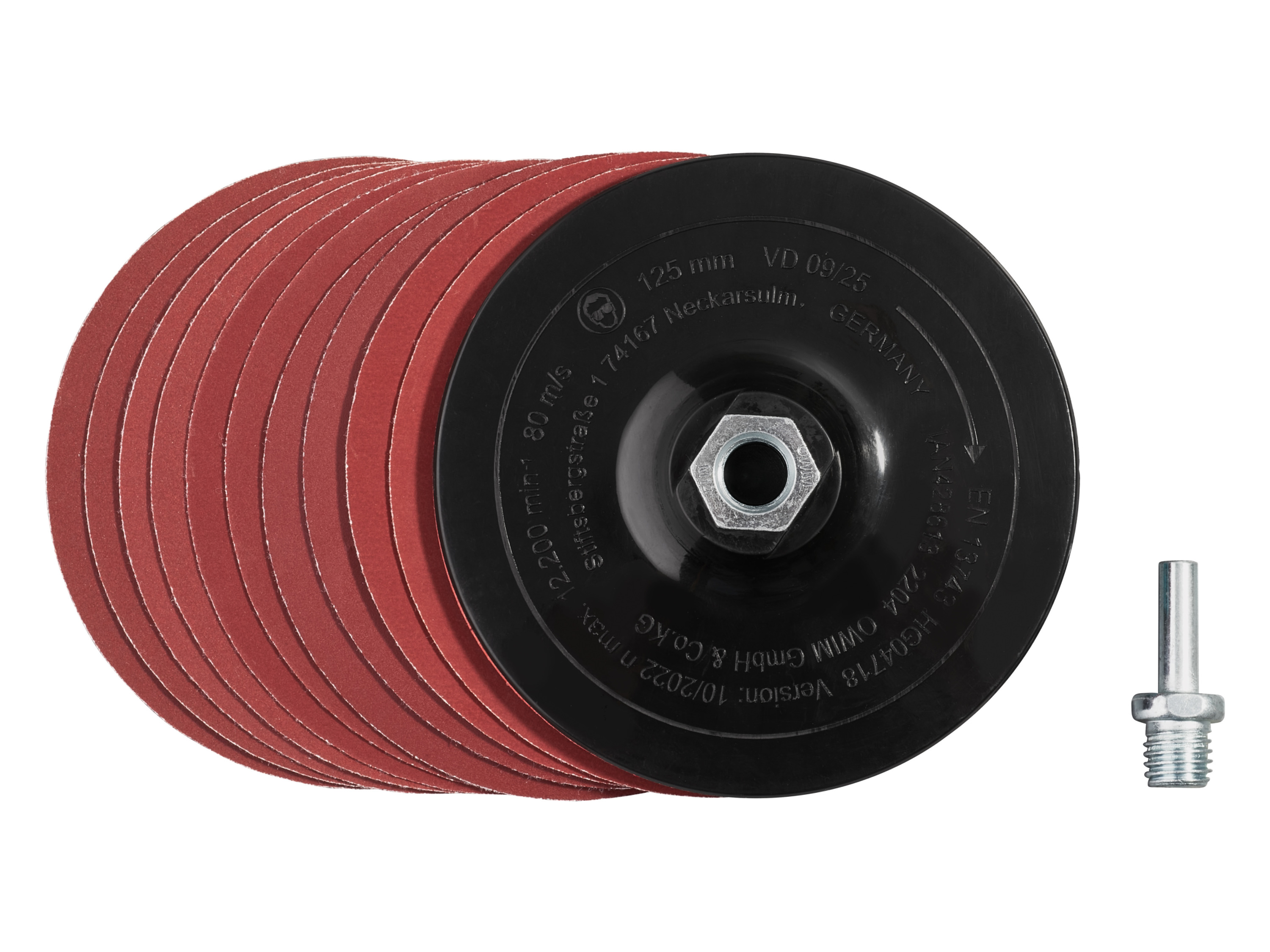 PARKSIDE® Accessoire pour meuleuse d'angle, Ø 125 mm (disque auto-agrippant)
