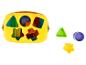 Boîte de tri de formes colorée avec pièces de jeu