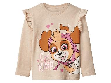 T-shirt Manches Longues Pat Patrouille Pour Fille - 100% Coton, Neuf Avec étiquettes Disney