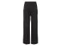 Pantalon noir à jambes larges.