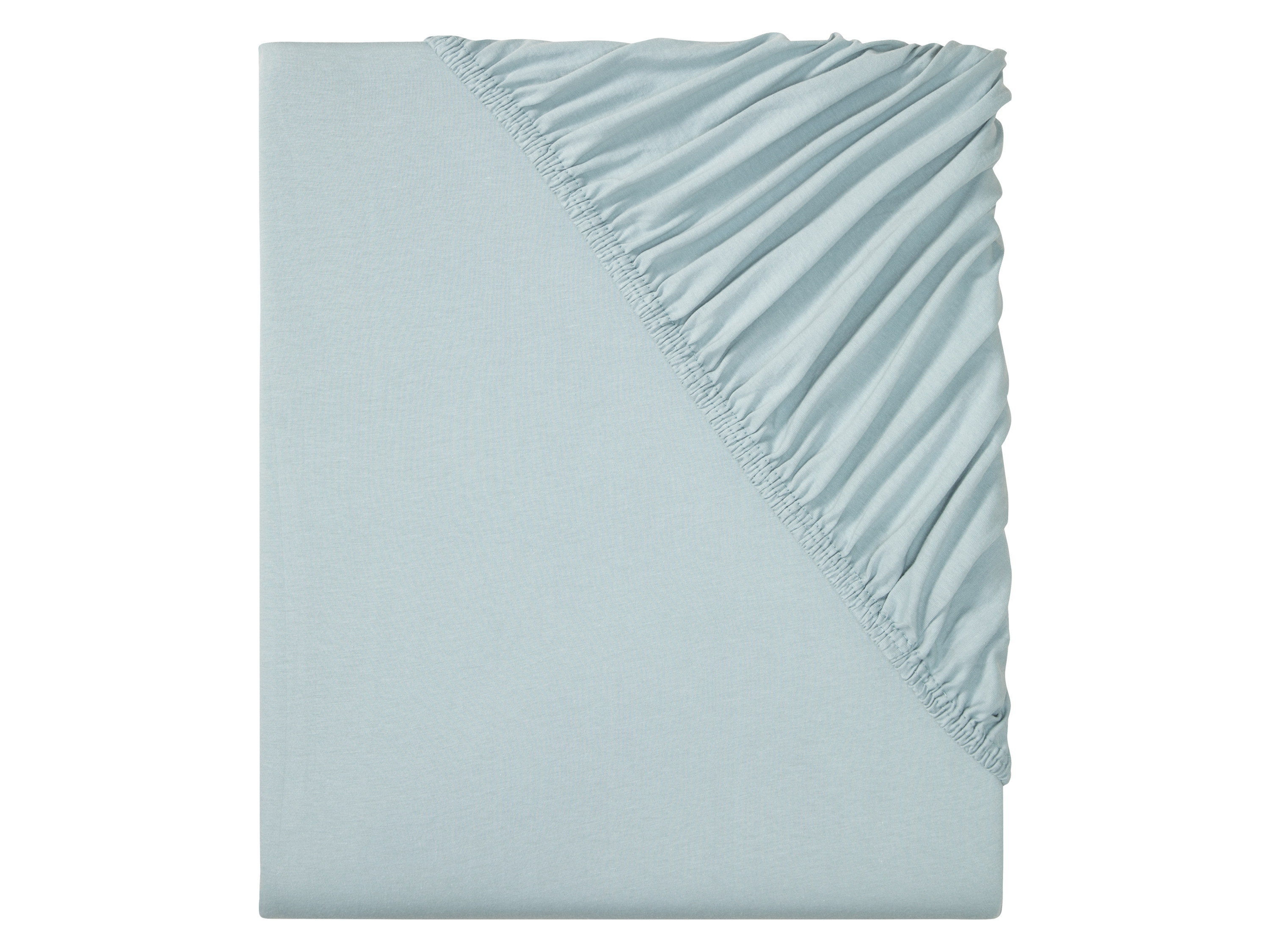 LIVARNO home Drap-housse en jersey, 140-160 x 200 cm (vert menthe)