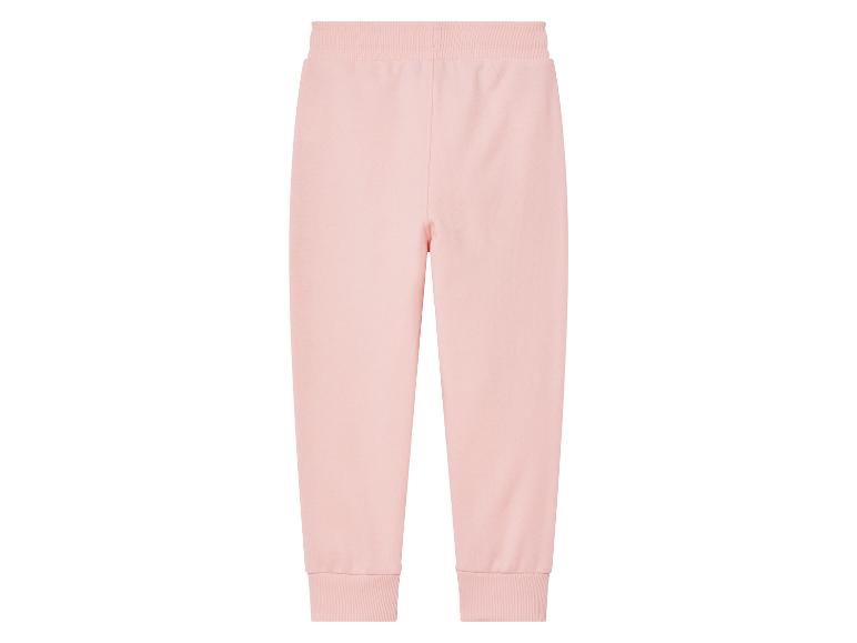 Pantalon de survêtement rose pour filles.