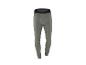 Pantalon thermique gris pour homme avec ceinture noire