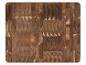 Planche à découper en bois avec motif de grain de bois de bout
