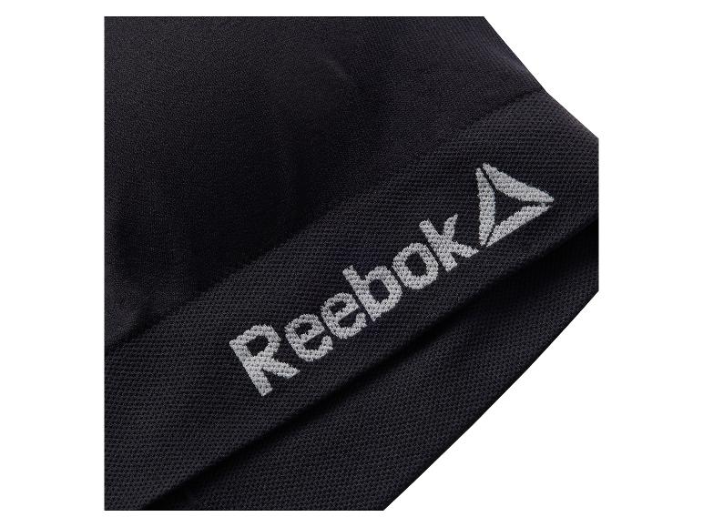Écharpe textile noire avec logo Reebok