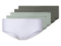 Culottes de femme blanches et vertes.