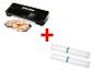 Appareil sous vide et rouleaux de film pour emballage sous vide.